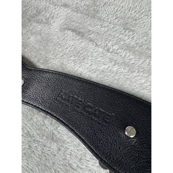 Kate Cate XXS Regina Belt White In Nappa Calfskin w/ Silver Star Conchos & Adjus main image 4
